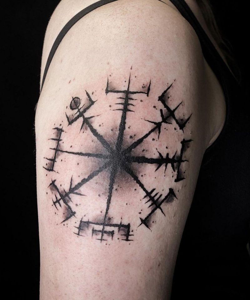 30 Pretty Vegvisir Tattoos Make You Attractive