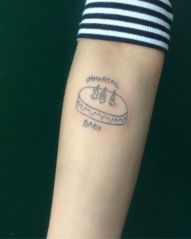 30 Pretty Cake Tattoos You Will Love