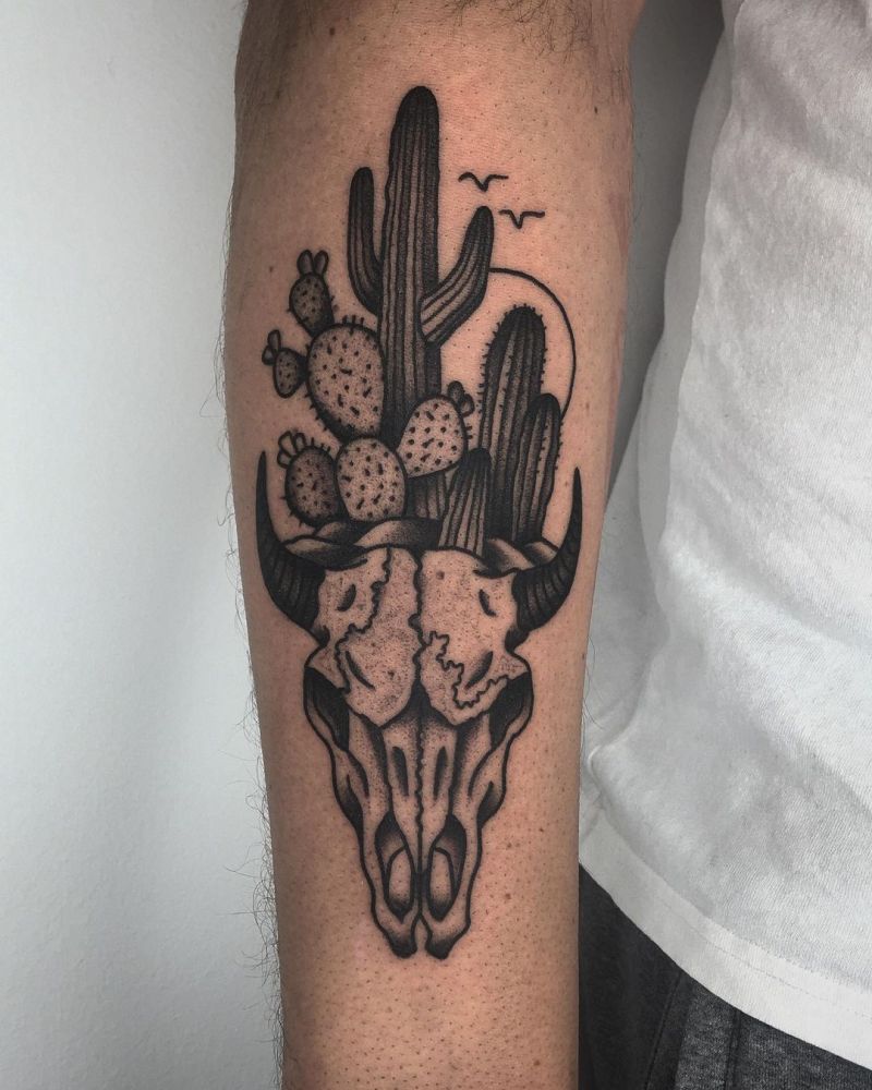 30 Pretty Desert Tattoos You Must Try