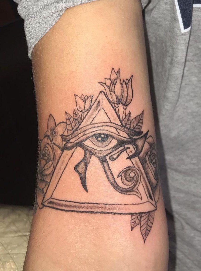 30 Pretty Eye of Horus Tattoos You Must Love