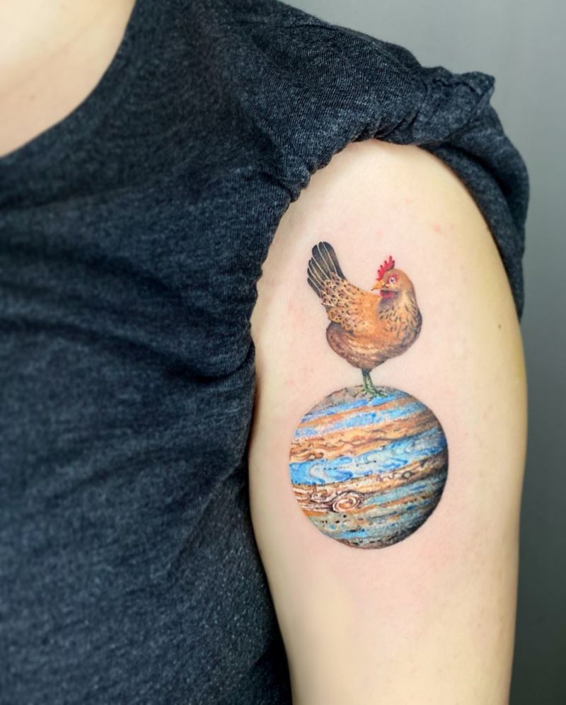 30 Pretty Jupiter Tattoos You Can't Miss