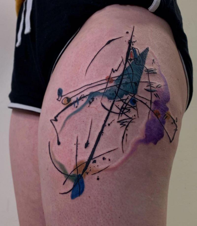 30 Pretty Kandinsky Tattoos to Inspire You