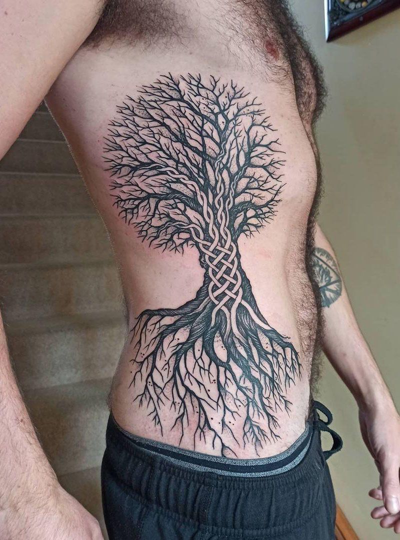 30 Pretty Oak Tree Tattoos You Will Love