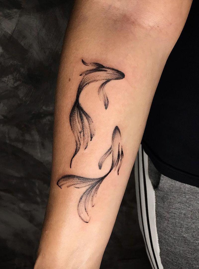 30 Pretty Pisces Tattoos You Will Love