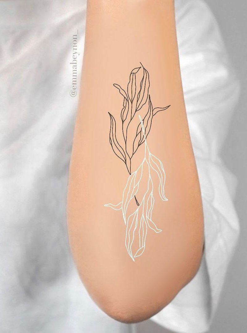 30 Pretty White Ink Tattoos You Must Try