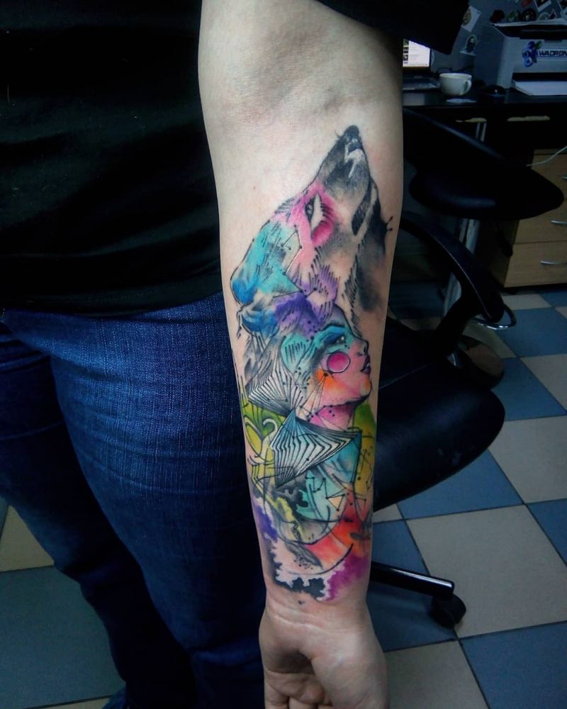 30 Pretty Aquarelle Tattoos You Will Love