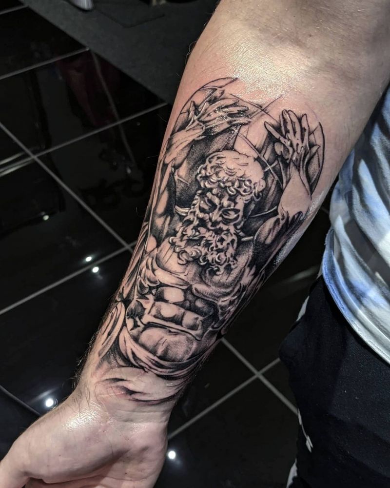 30 Pretty Atlas Tattoos You Must Love