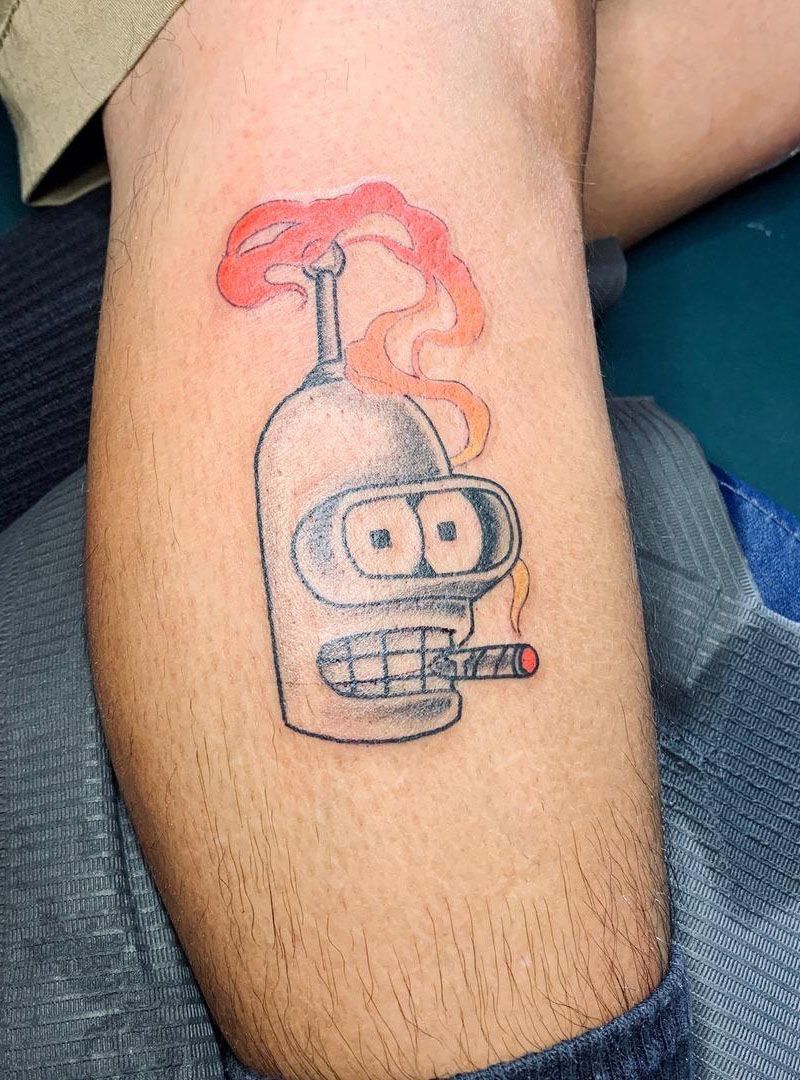 30 Pretty Bender Tattoos You Will Love