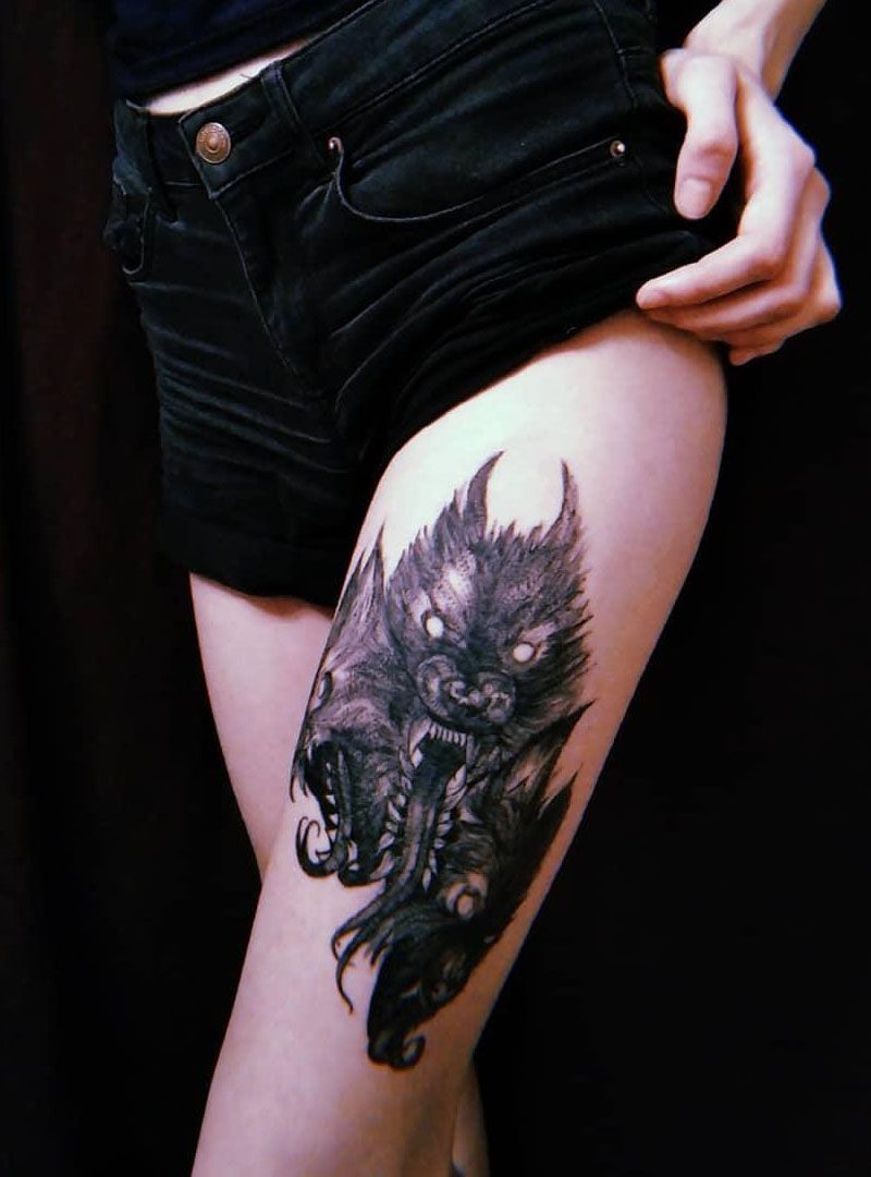 30 Pretty Cerberus Tattoos You Will Love to Try