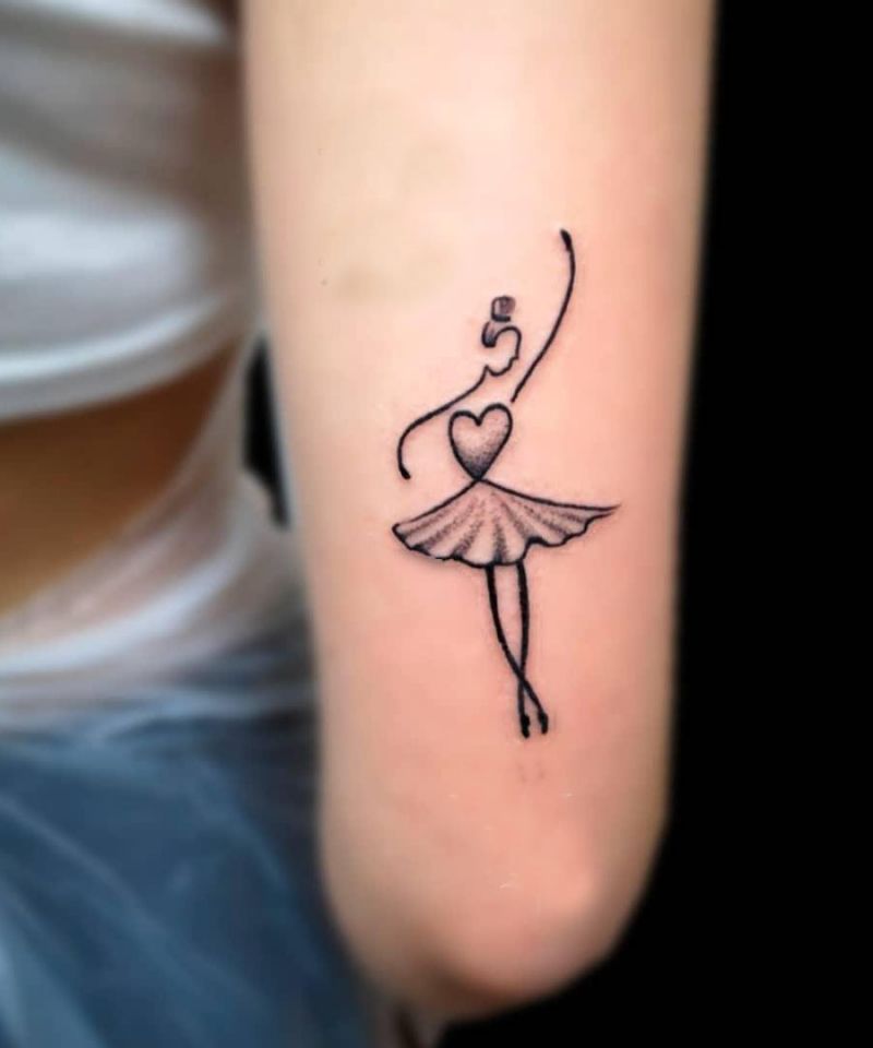 30 Pretty Dancer Tattoos Improve Your Temperament