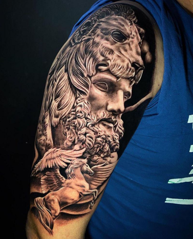 30 Pretty Hercules Tattoos You Will Love