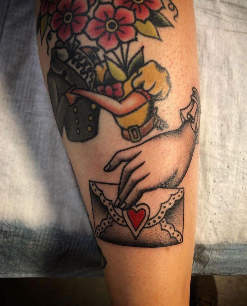 30 Pretty Love letter Tattoos You Must Try