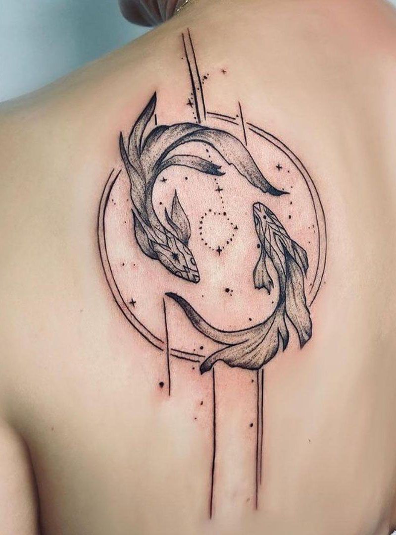 30 Pretty Pisces Tattoos You Will Love