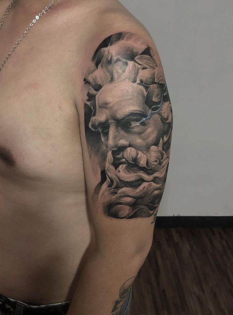 30 Pretty Zeus Tattoos You Must Try