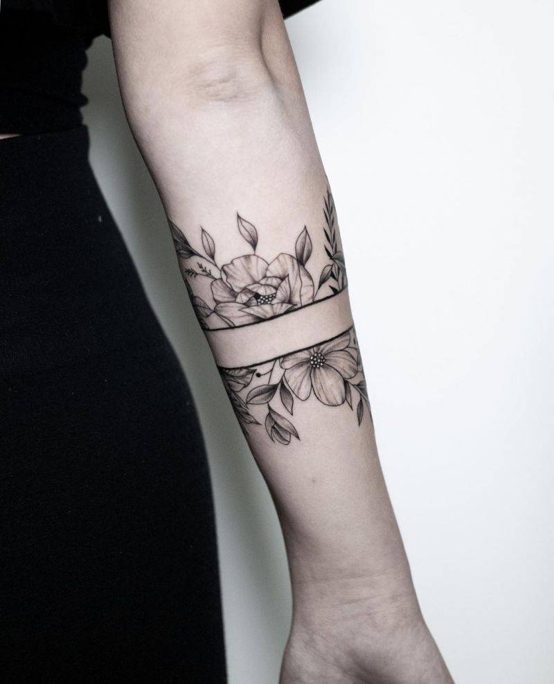 30 Pretty Armband Tattoos to Inspire You