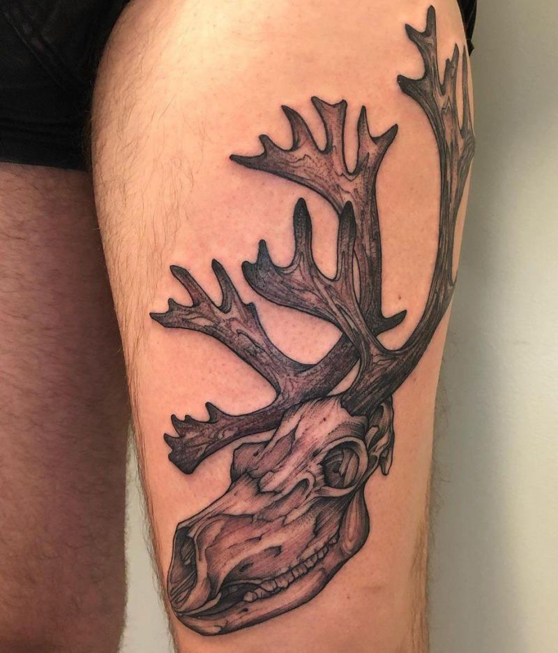 30 Pretty Caribou Tattoos You Will Love