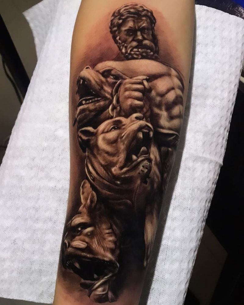 30 Pretty Hercules Tattoos You Will Love