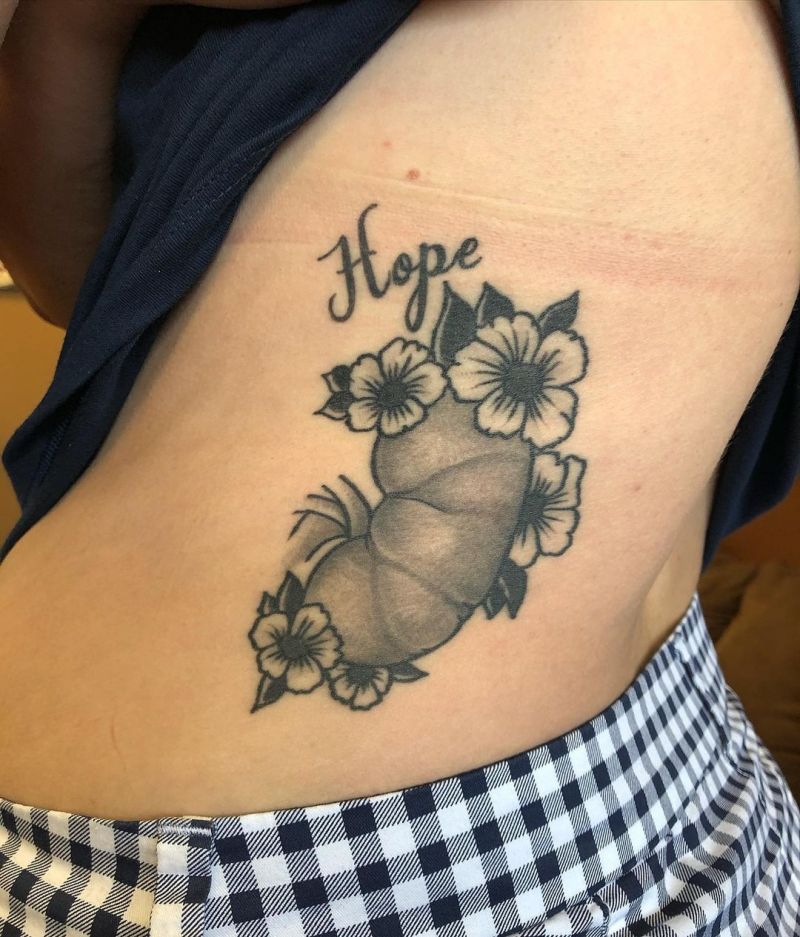 30 Pretty Kidney Tattoos You Will Love