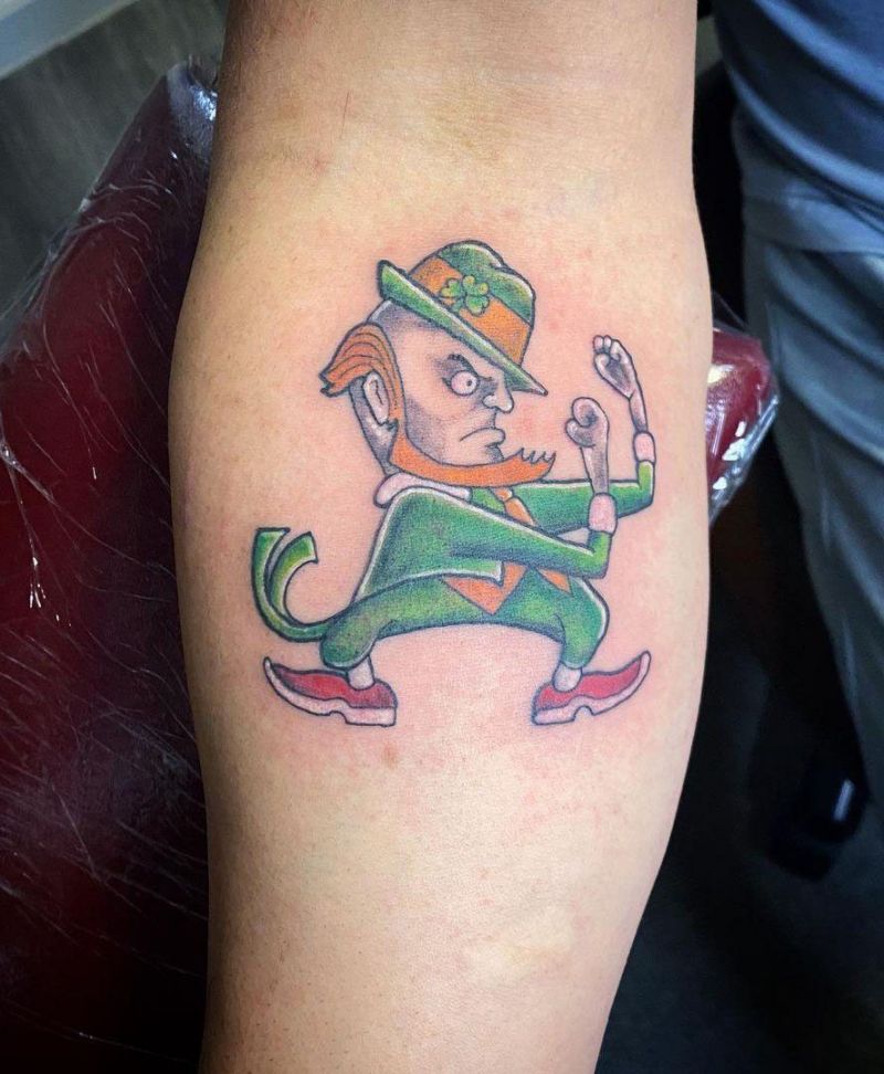 30 Pretty Leprechaun Tattoos for inspiration