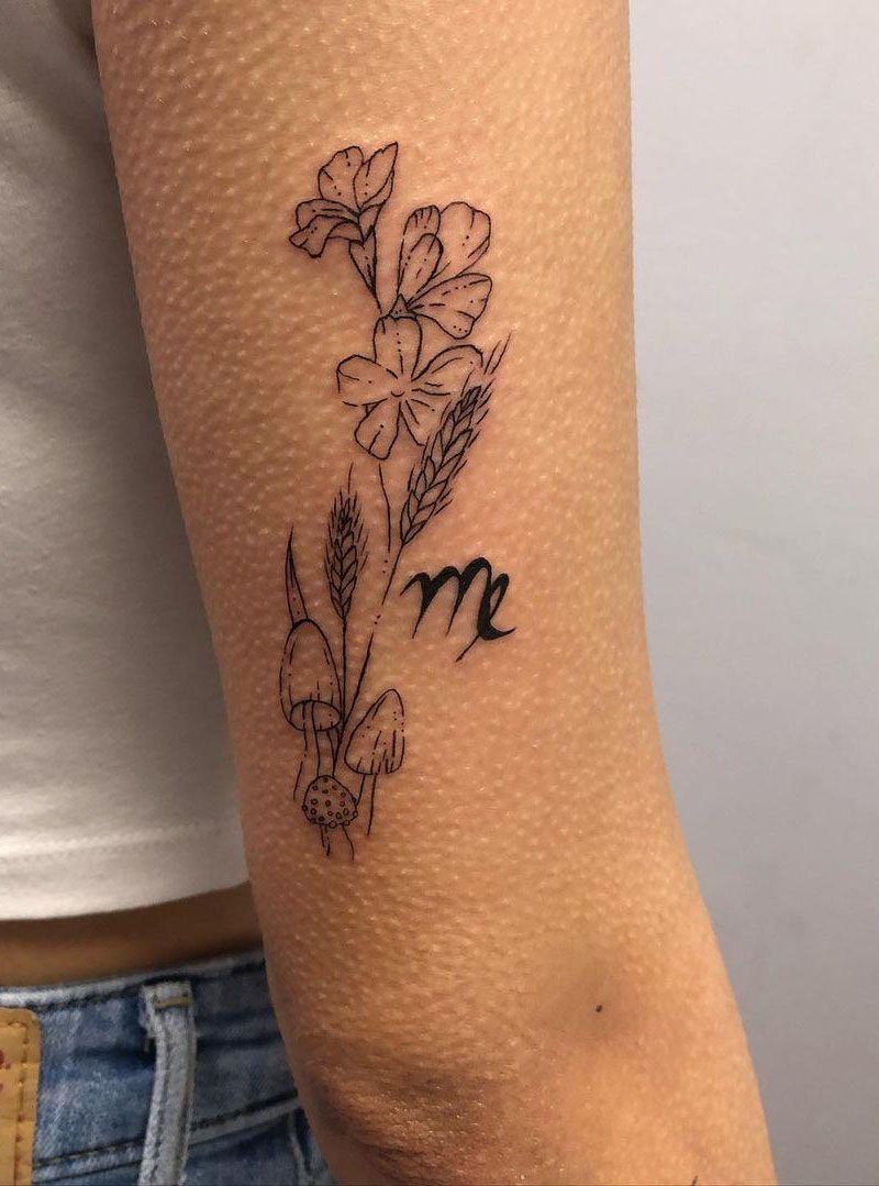 30 Pretty Virgo Tattoos to Inspire You