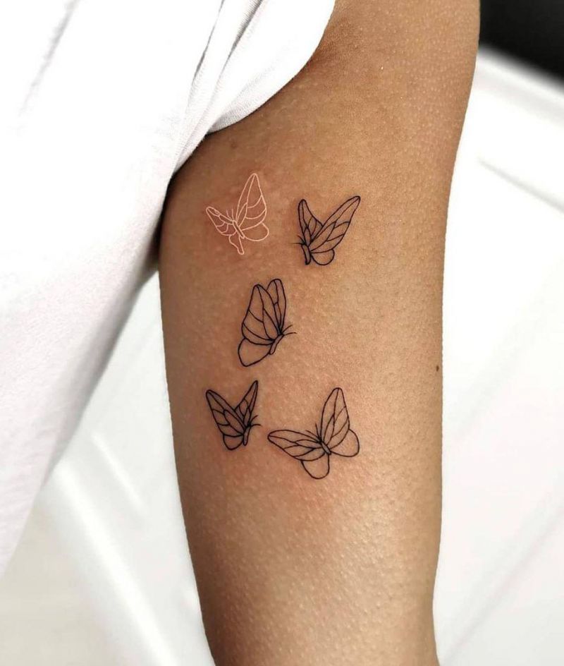 30 Pretty White Ink Tattoos You Must Try