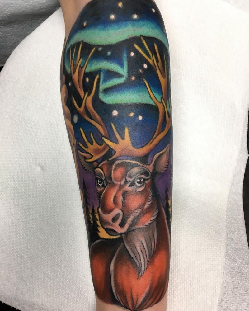 30 Pretty Caribou Tattoos You Will Love