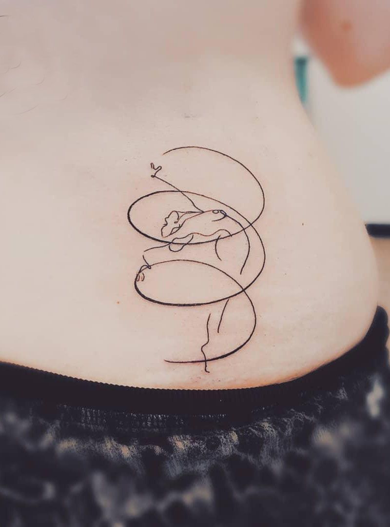 30 Pretty Dancer Tattoos Improve Your Temperament