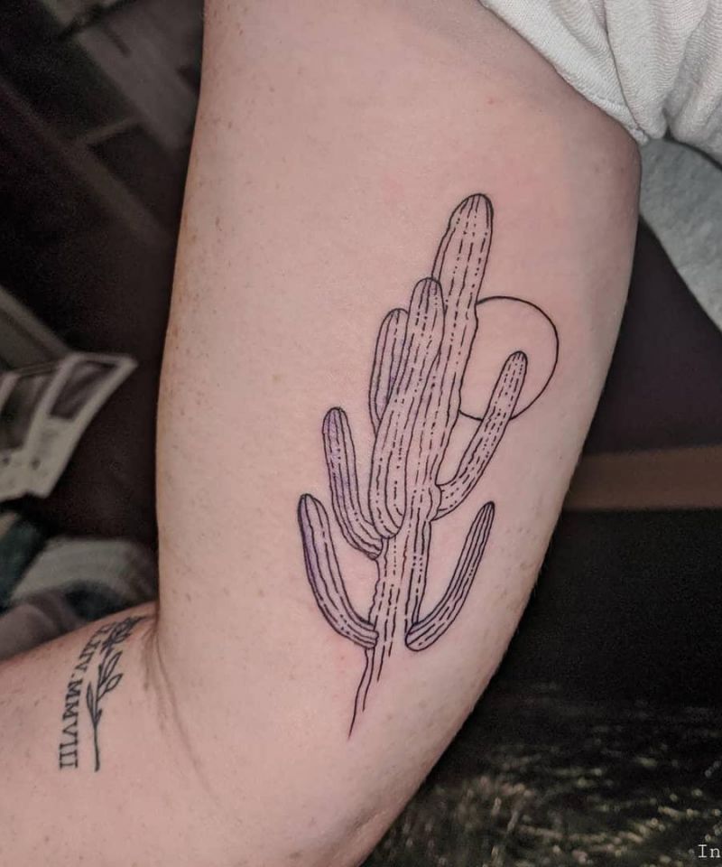 30 Pretty Desert Tattoos You Must Try