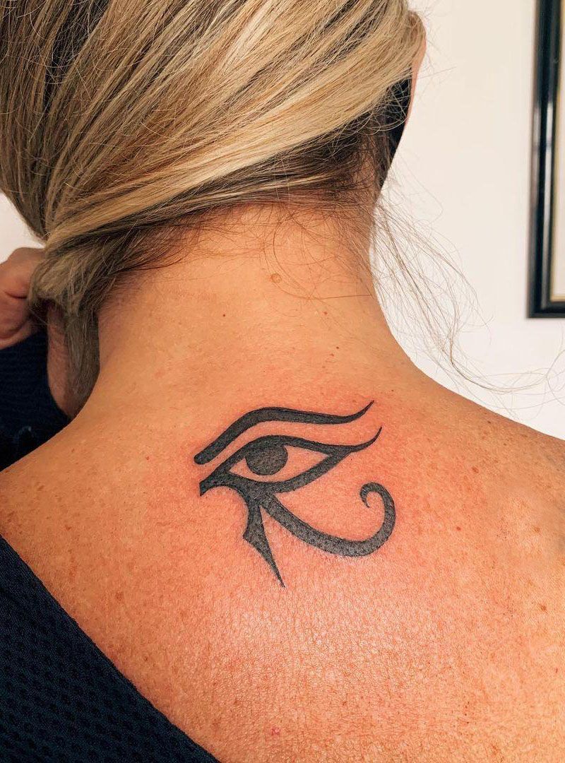 30 Pretty Eye of Horus Tattoos You Must Love