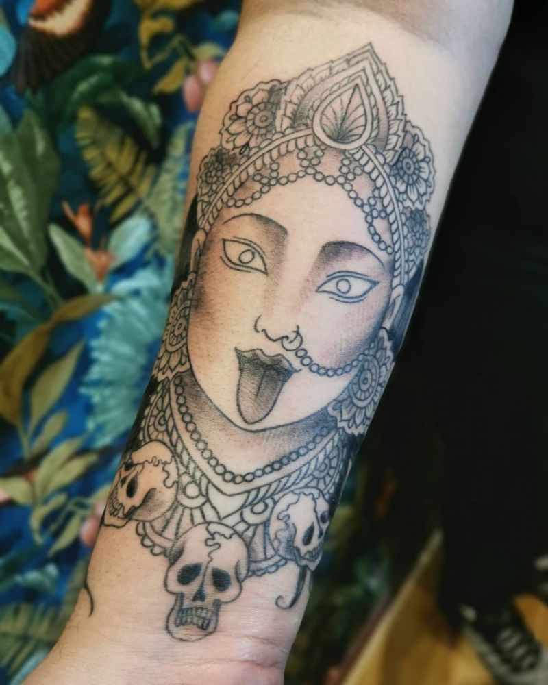 30 Pretty Kali Tattoos You Must Love