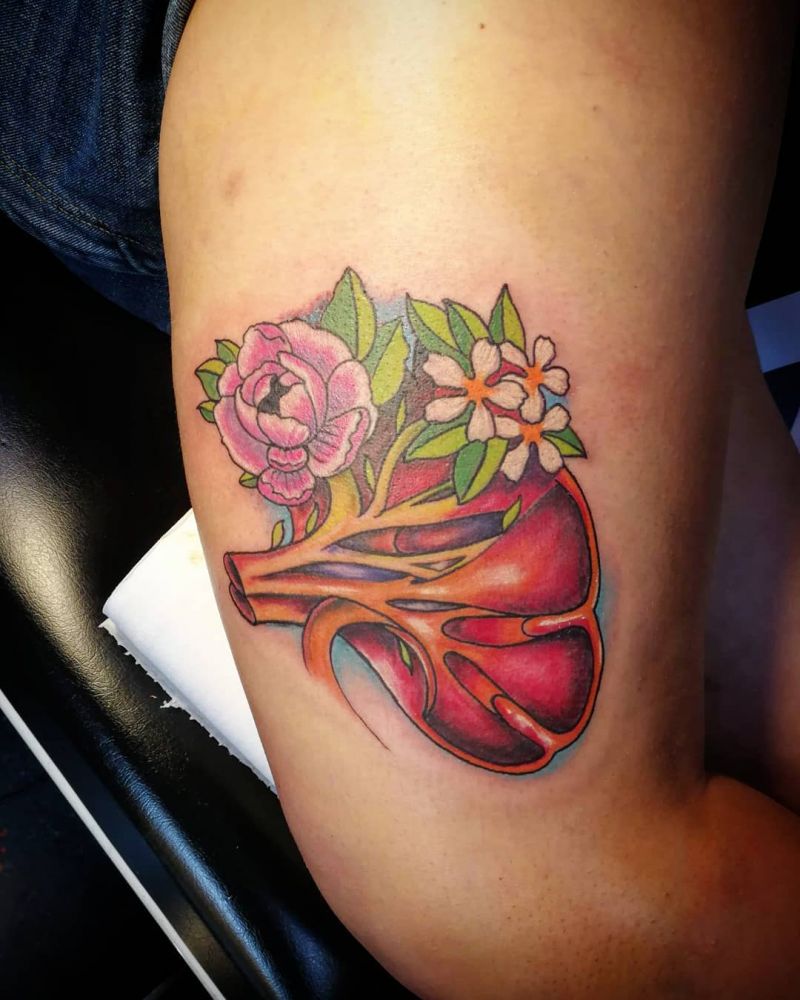 30 Pretty Kidney Tattoos You Will Love