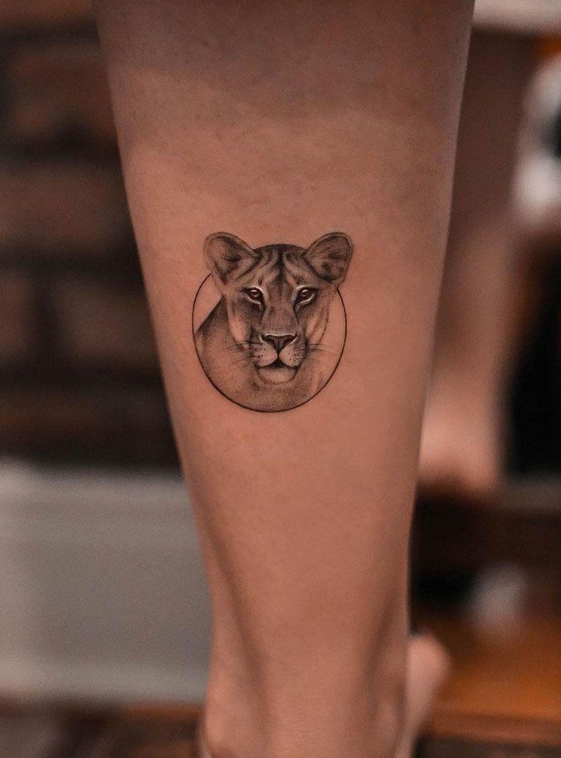 30 Perfect Lioness Tattoos You Will Love