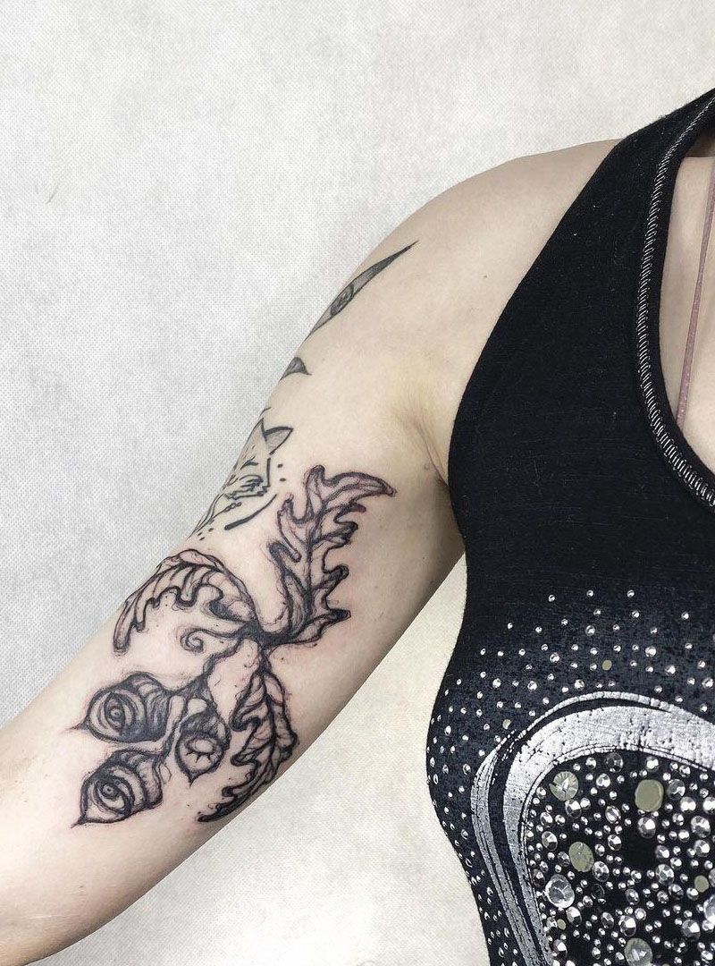 30 Pretty Oak Tattoos to Inspire You