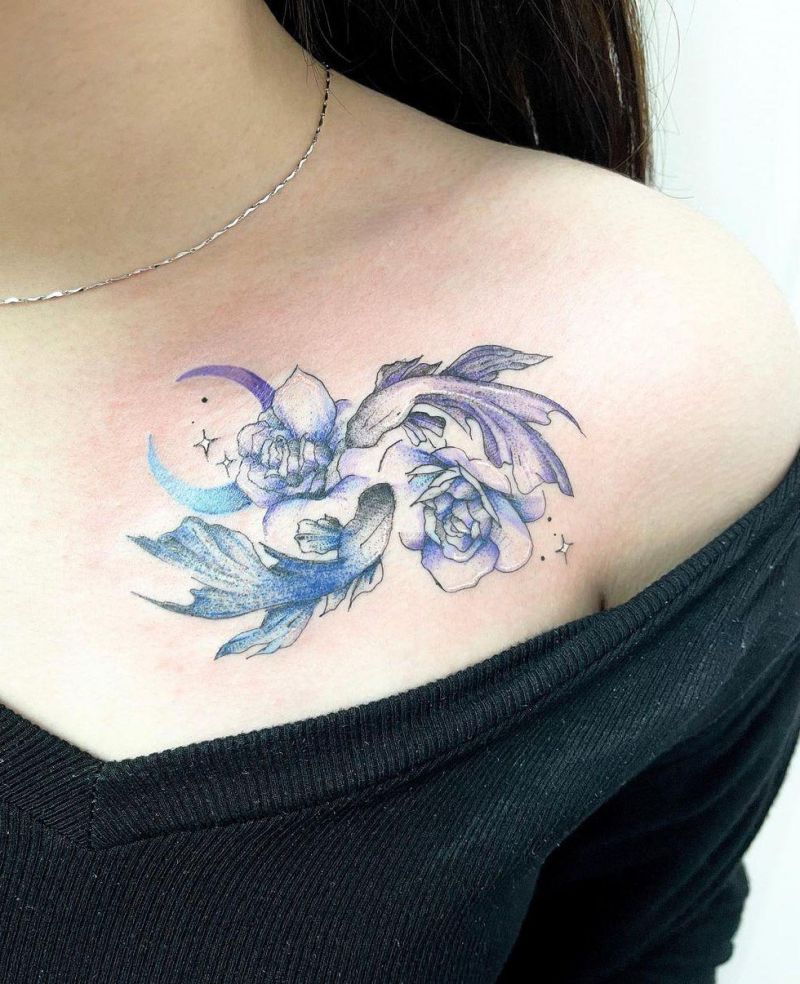 30 Pretty Pisces Tattoos You Will Love