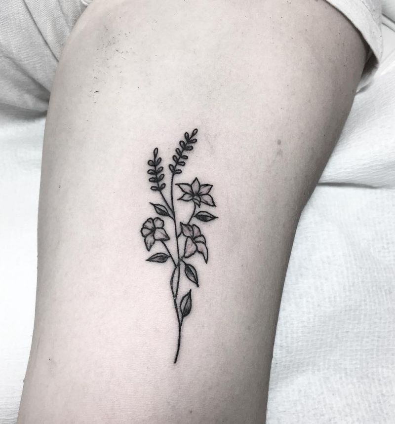 30 Pretty Clematis Tattoos You Must Try