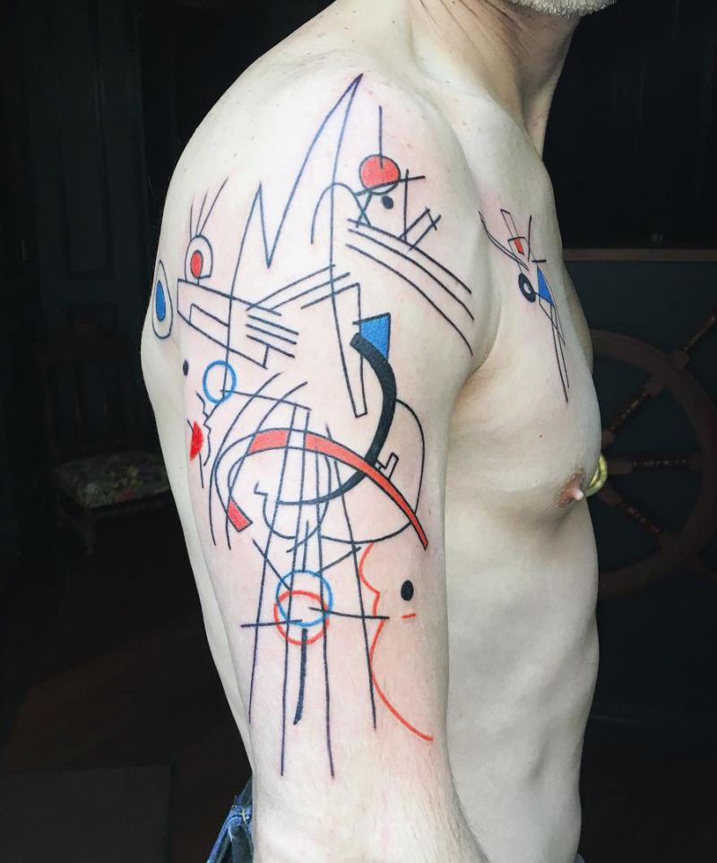 30 Pretty Kandinsky Tattoos to Inspire You