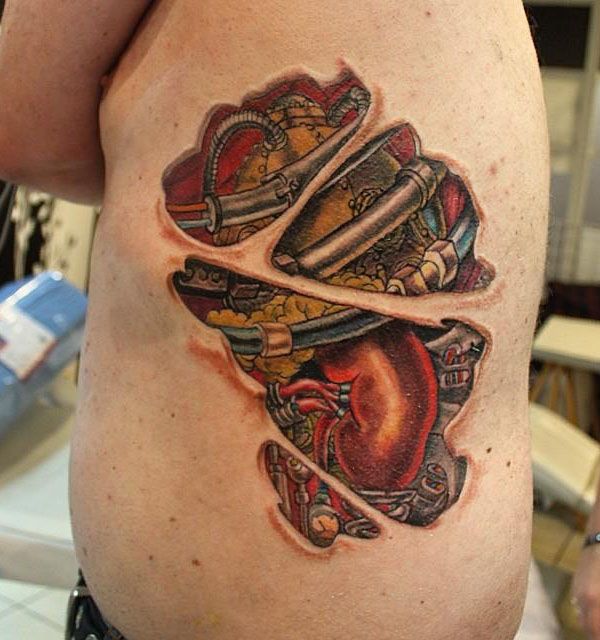 30 Pretty Kidney Tattoos You Will Love