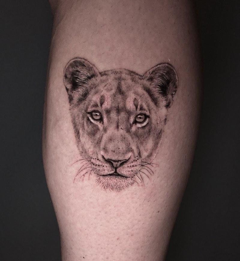 30 Perfect Lioness Tattoos You Will Love