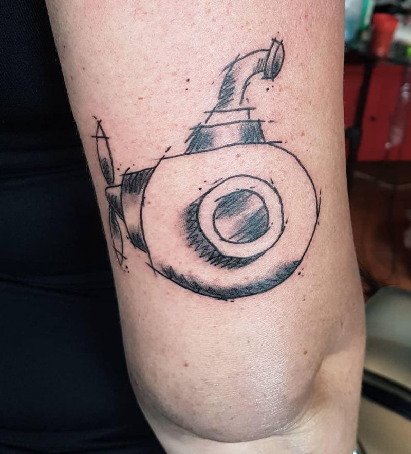 30 Pretty Submarine Tattoos You Will Love