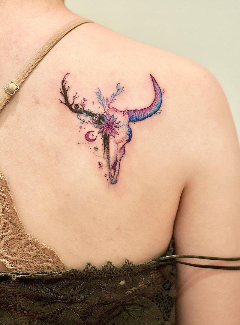 30 Pretty Taurus Tattoos to Inspire You