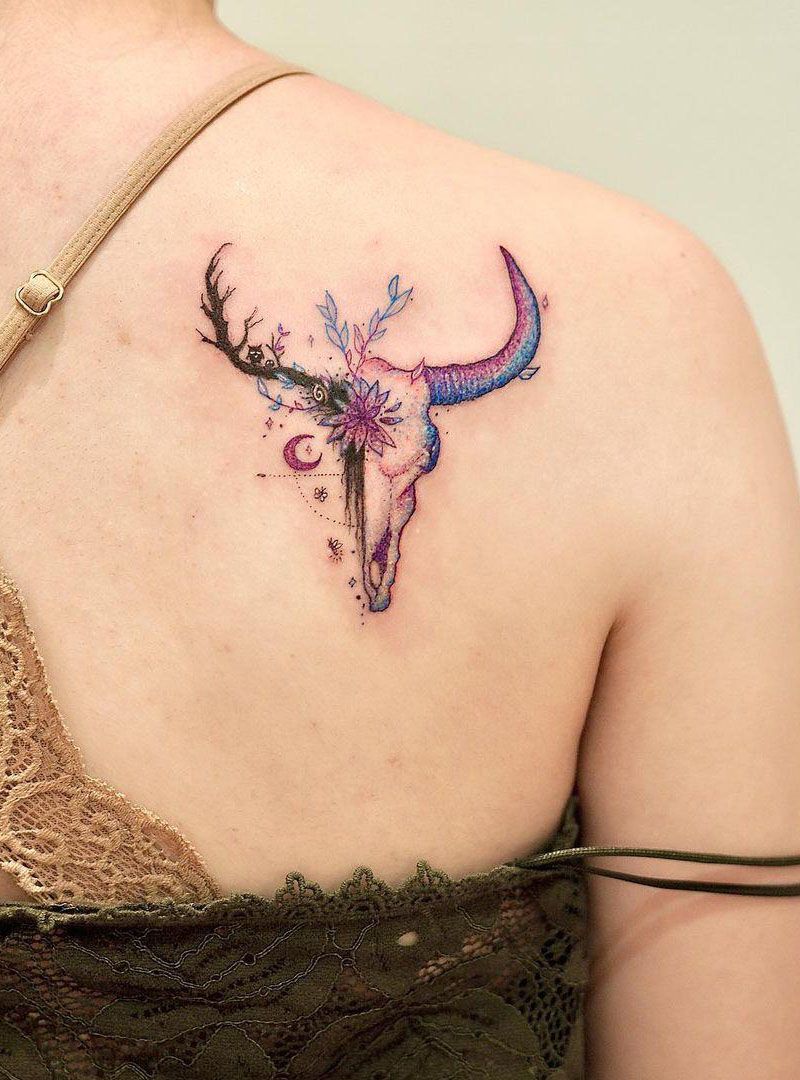 30 Pretty Taurus Tattoos to Inspire You