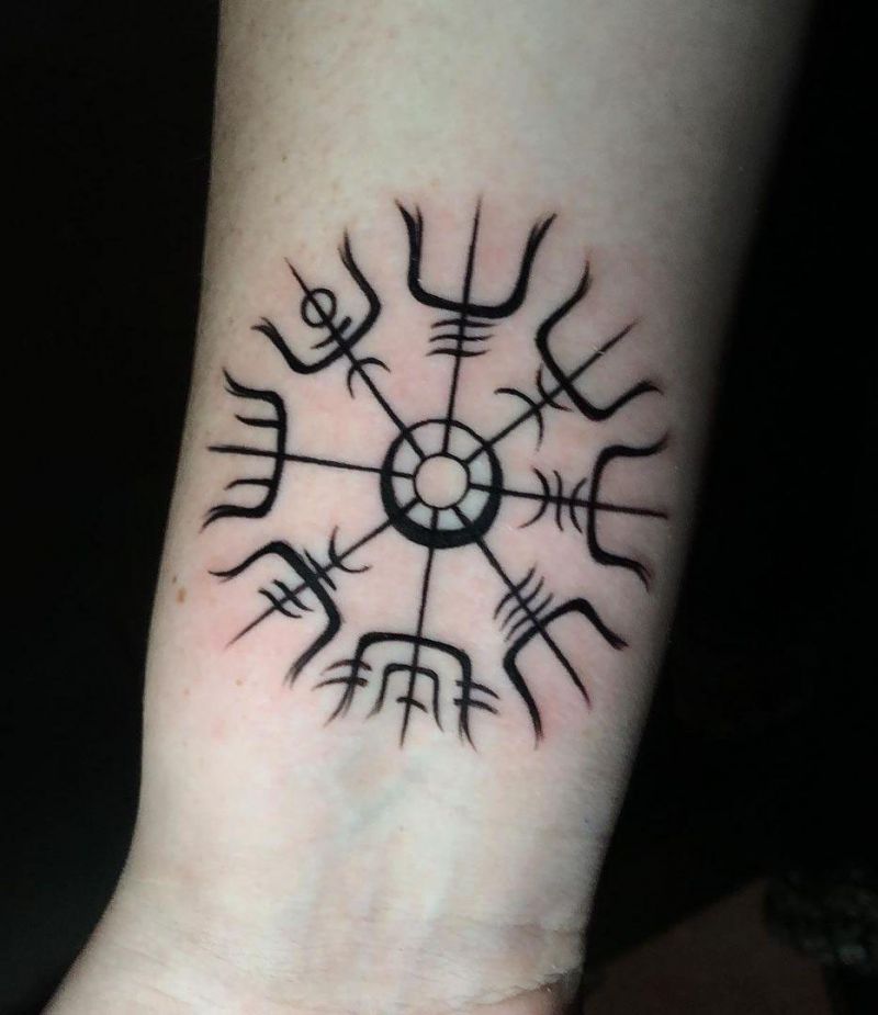 30 Pretty Vegvisir Tattoos Make You Attractive