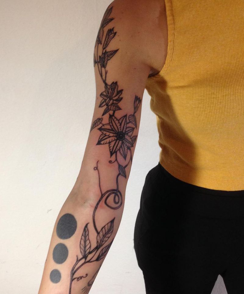 30 Pretty Clematis Tattoos You Must Try