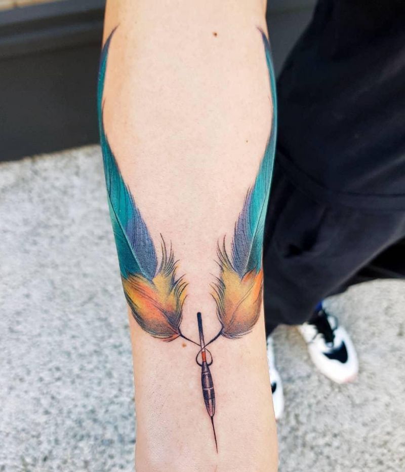 30 Pretty Dart Tattoos You Can't Miss