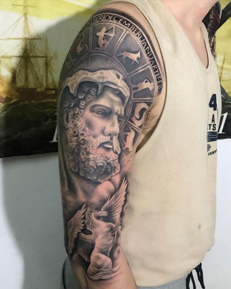 30 Pretty Hercules Tattoos You Will Love