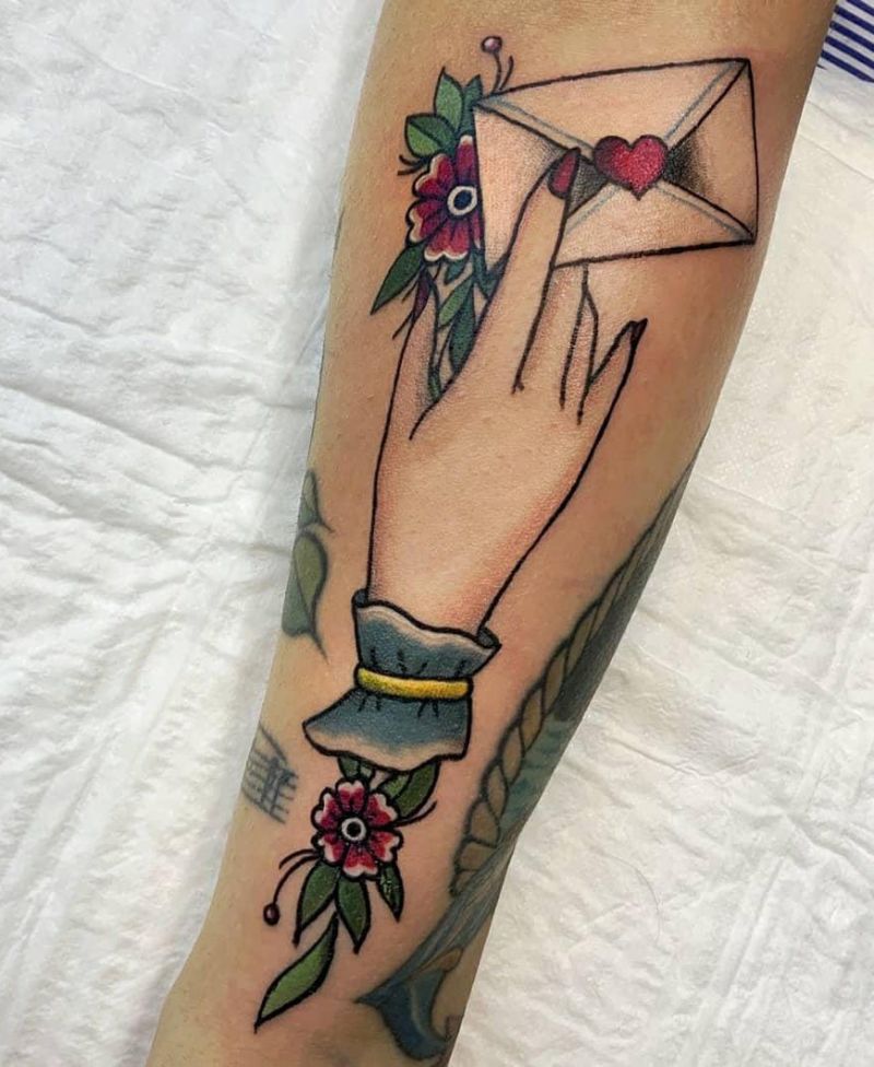 30 Pretty Love letter Tattoos You Must Try