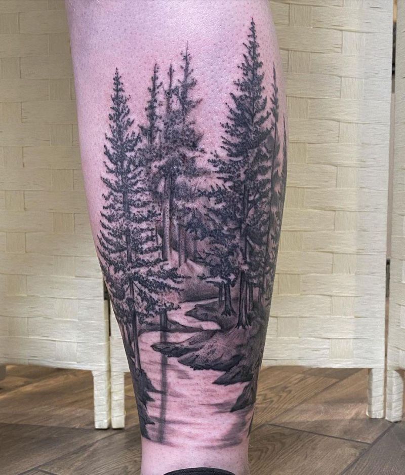 30 Pretty River Tattoos Bring You Must Try