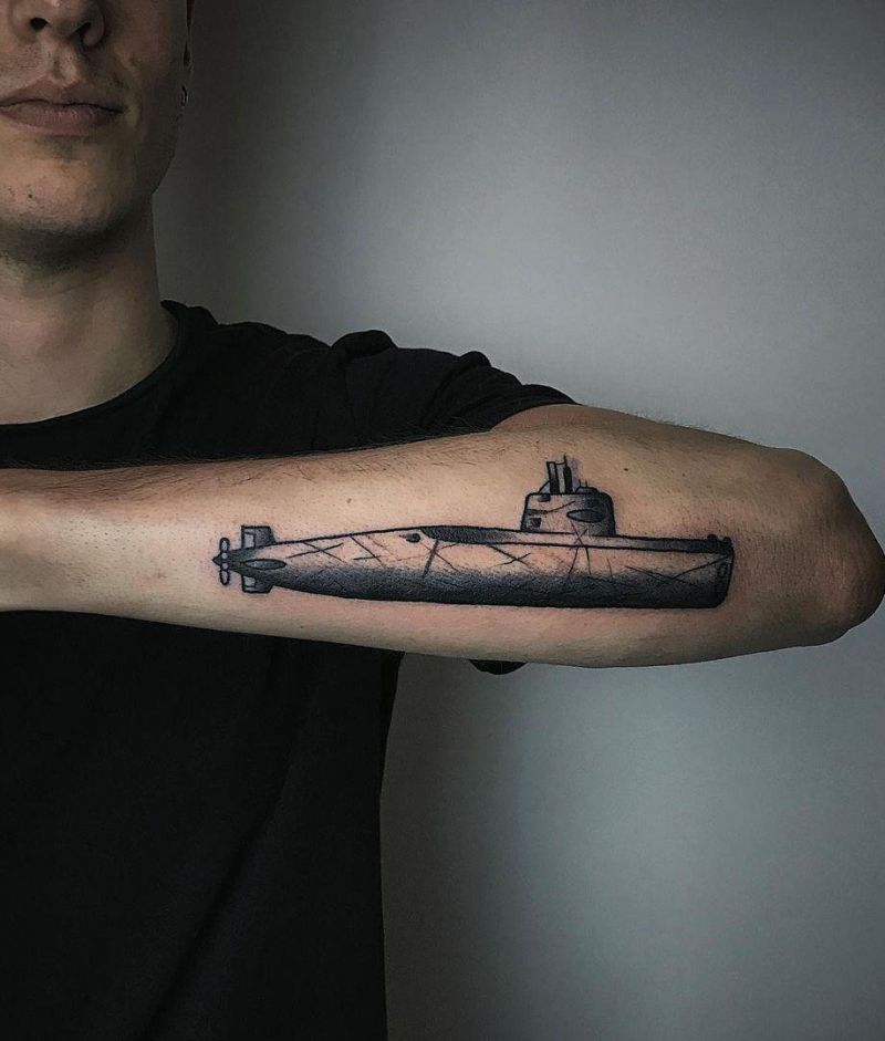 30 Pretty Submarine Tattoos You Will Love