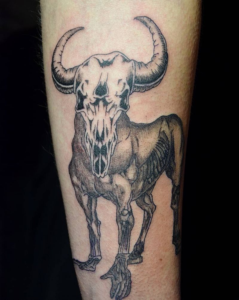 30 Pretty Taurus Tattoos to Inspire You