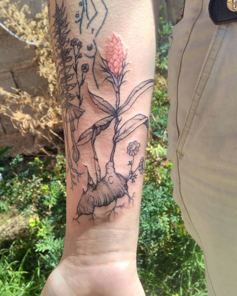 30 Pretty Ginger Tattoos You Must Love